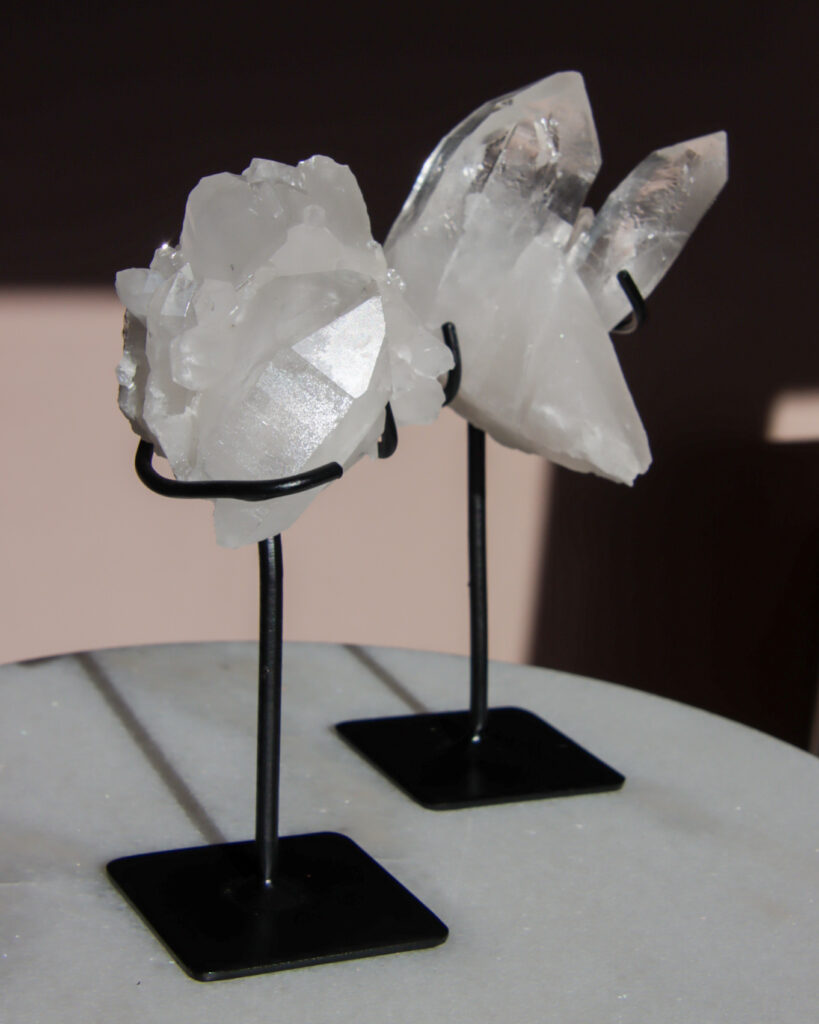 bergkristal cluster