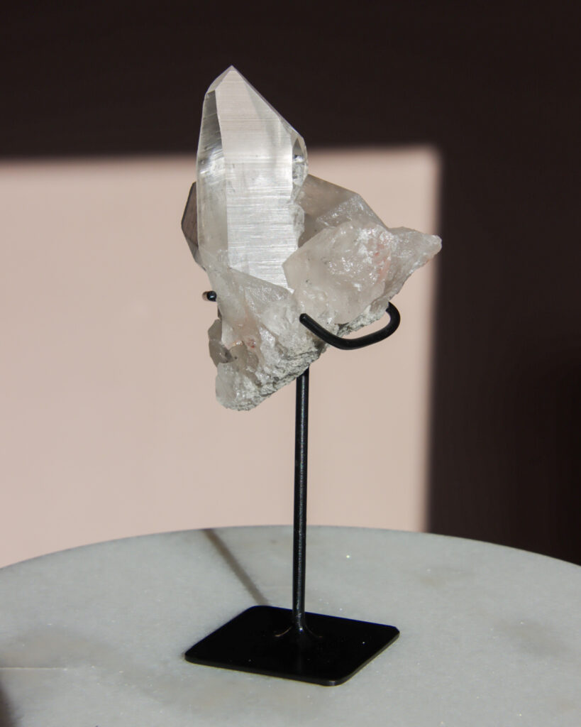 bergkristal cluster