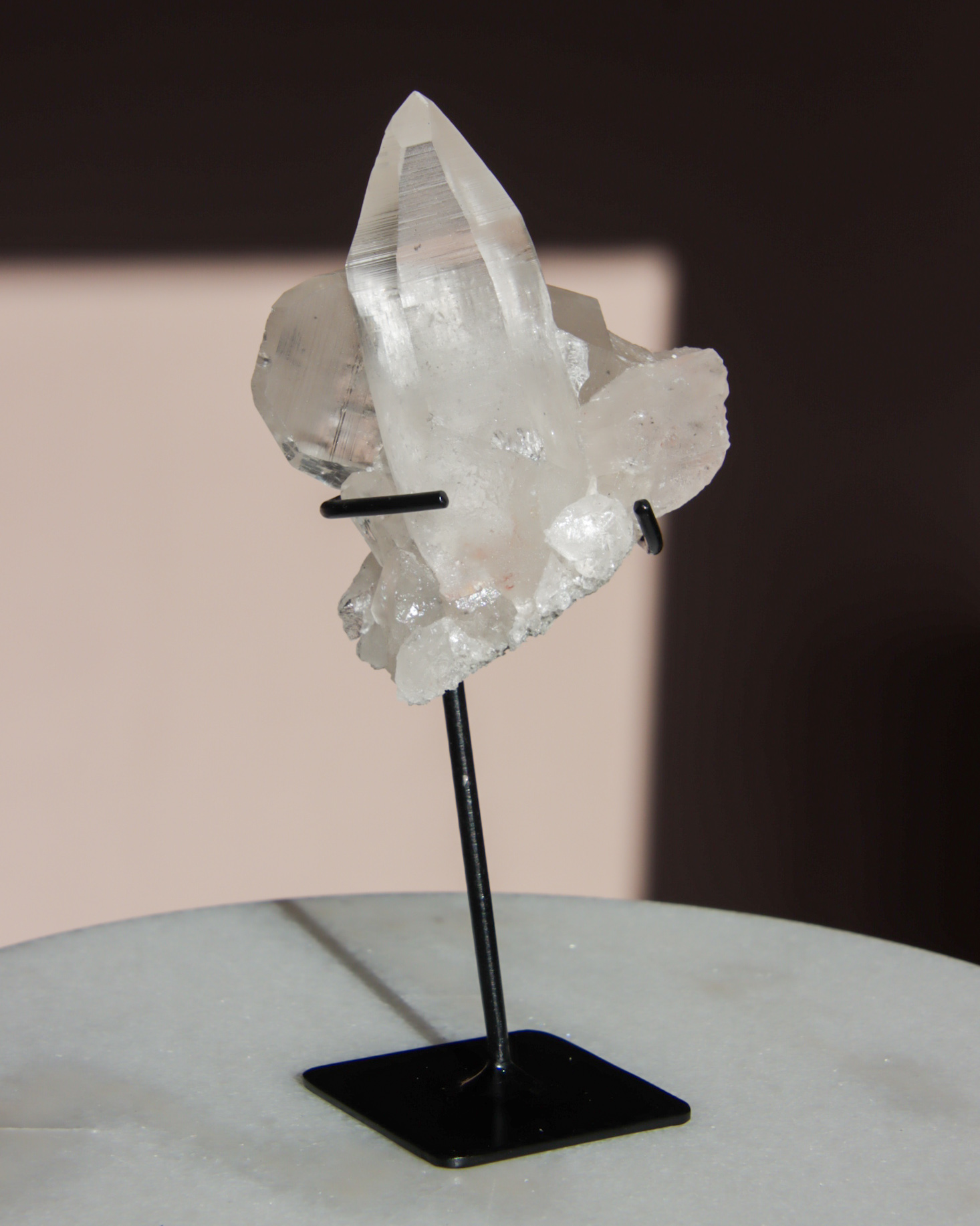 bergkristal cluster