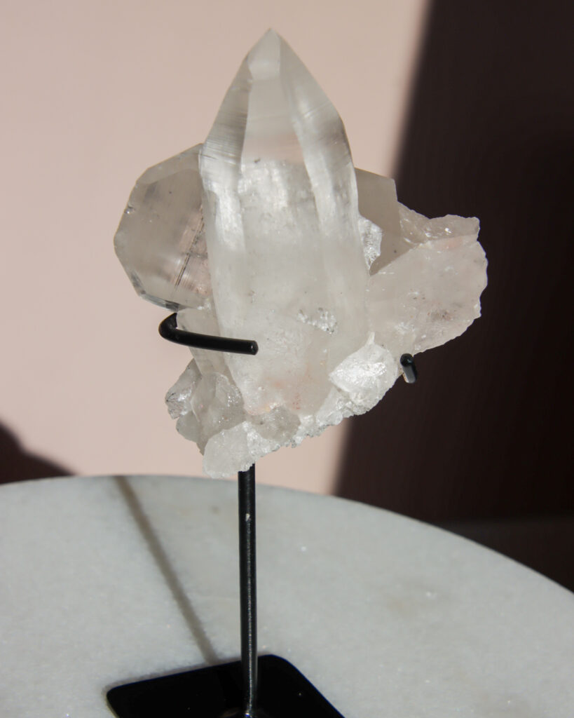 bergkristal cluster
