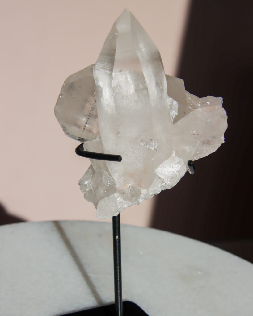 bergkristal cluster