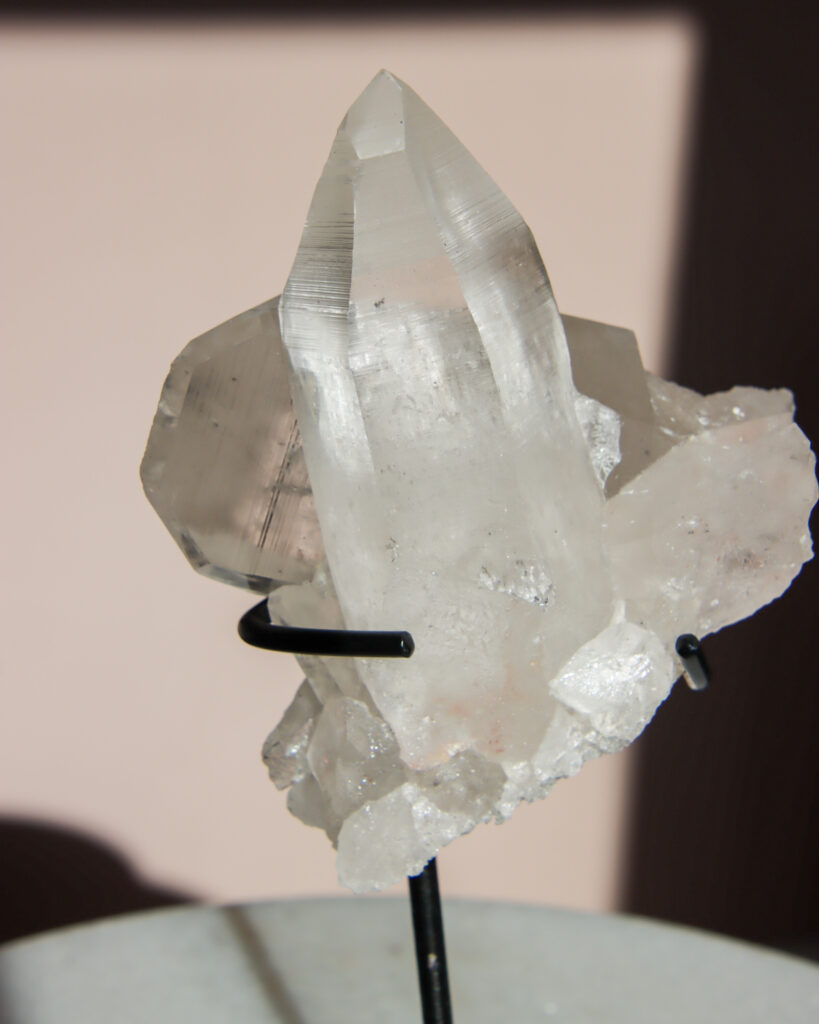 bergkristal cluster
