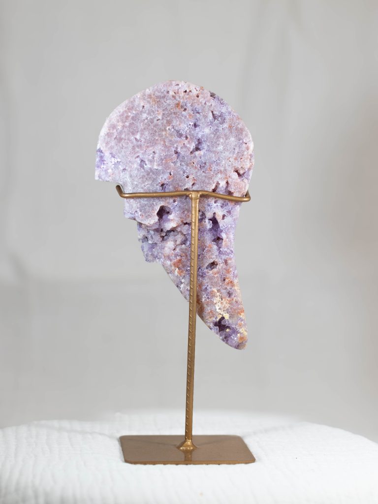 Pink Amethyst angel wing