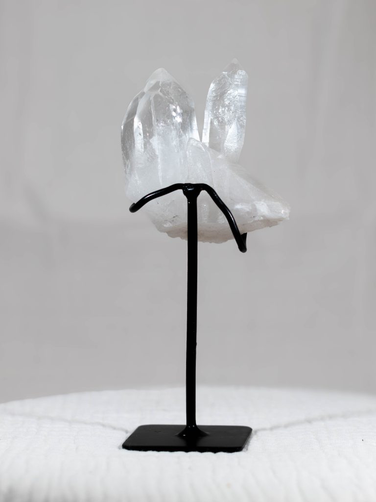 bx3-3 ft4 clear-quartz-cluster-crystal