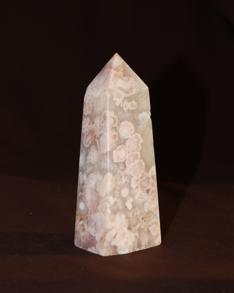 flower agate tower pink