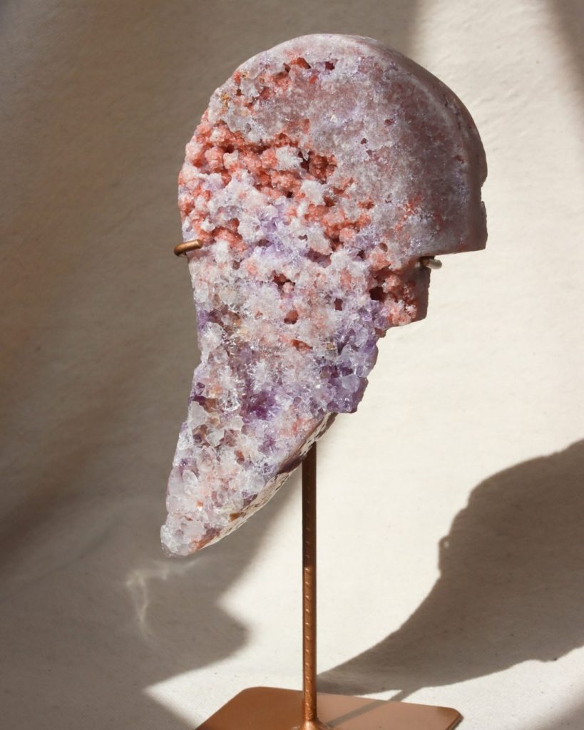 roze amethist angel wings