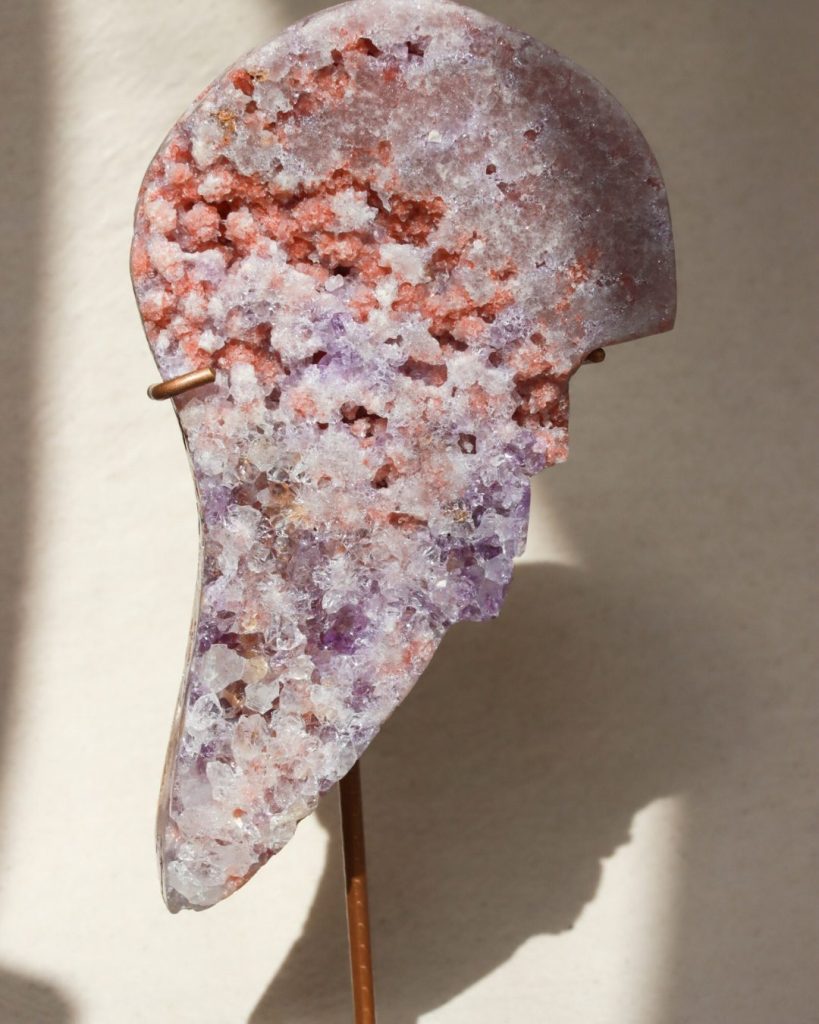 roze amethist angel wings
