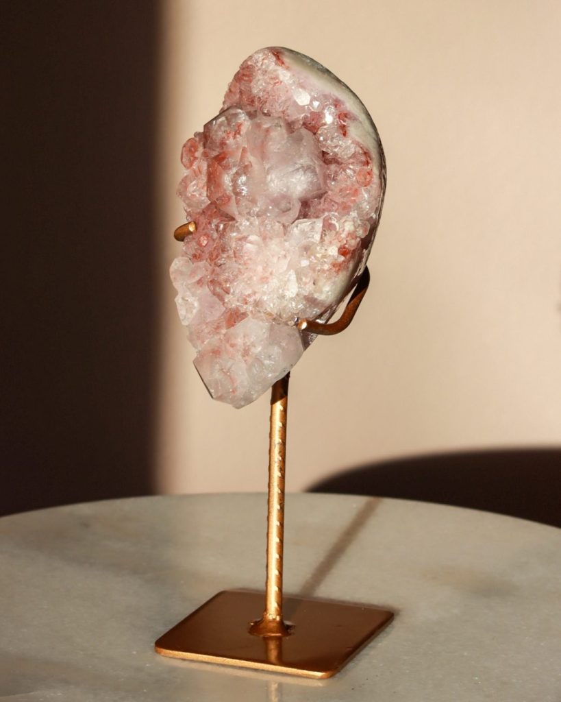 roze amethist cluster