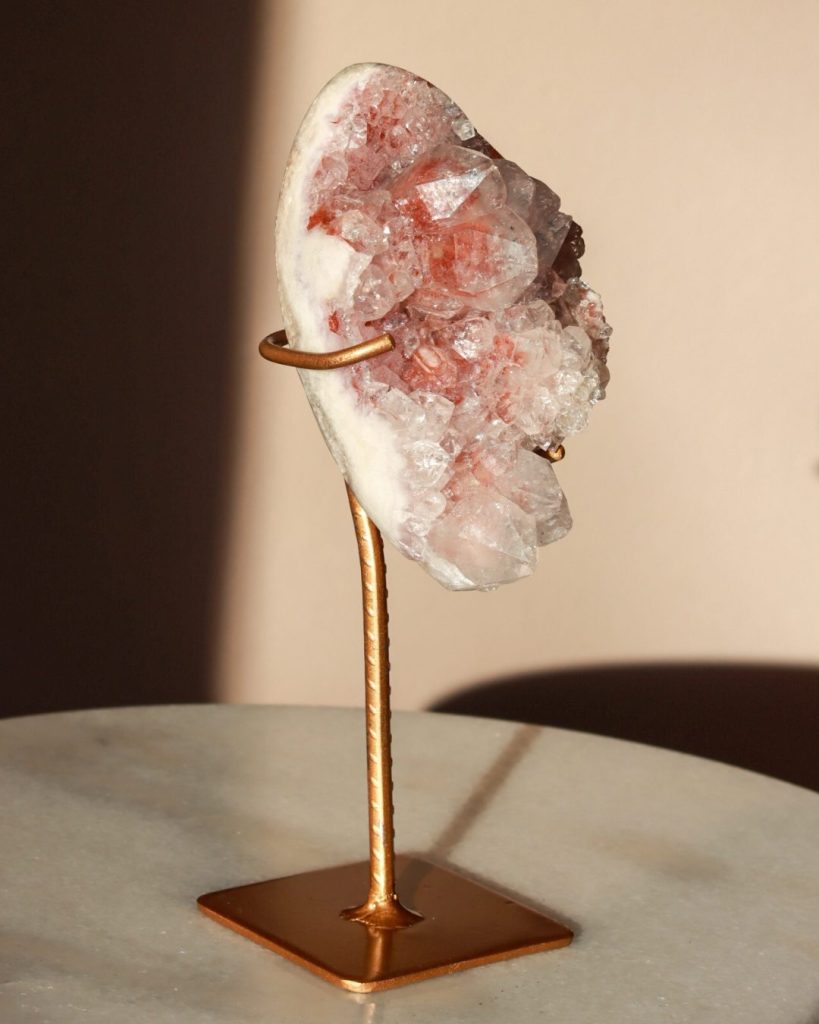 roze amethist cluster