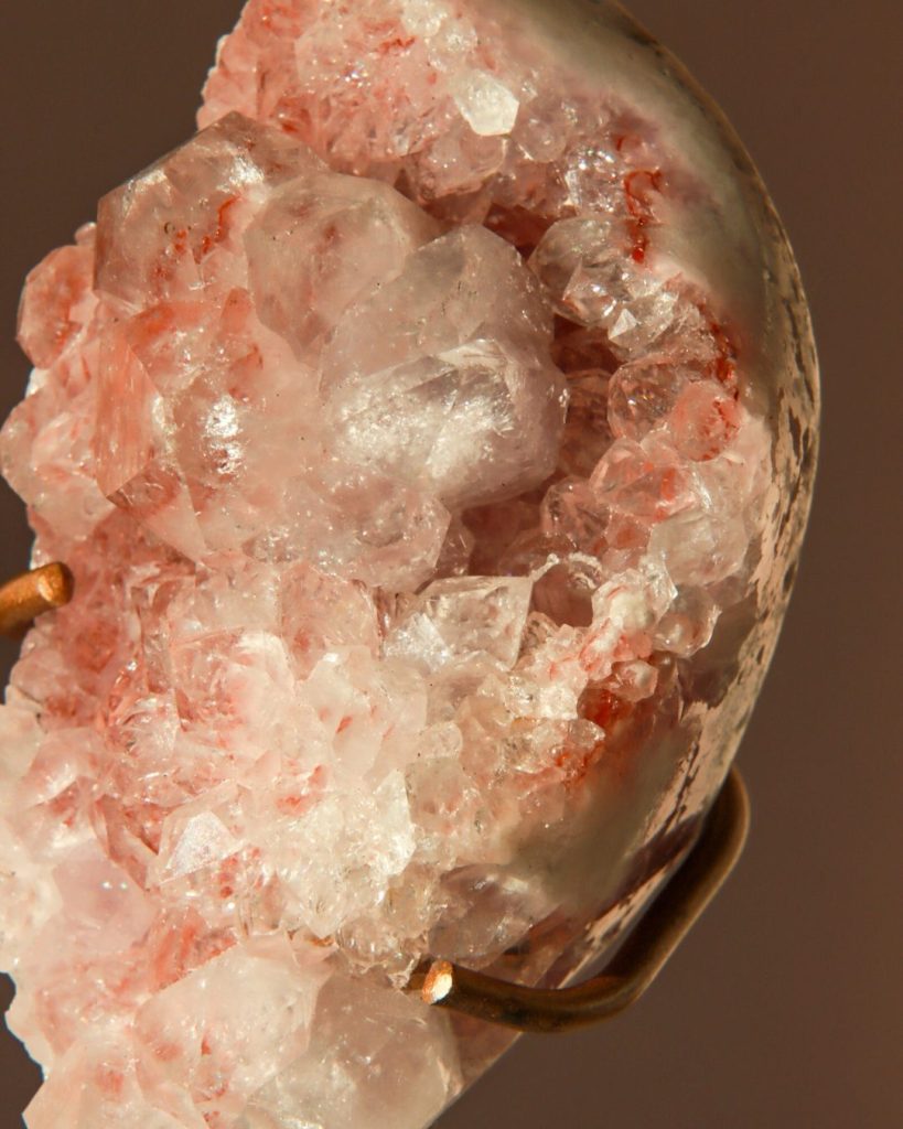 roze amethist cluster