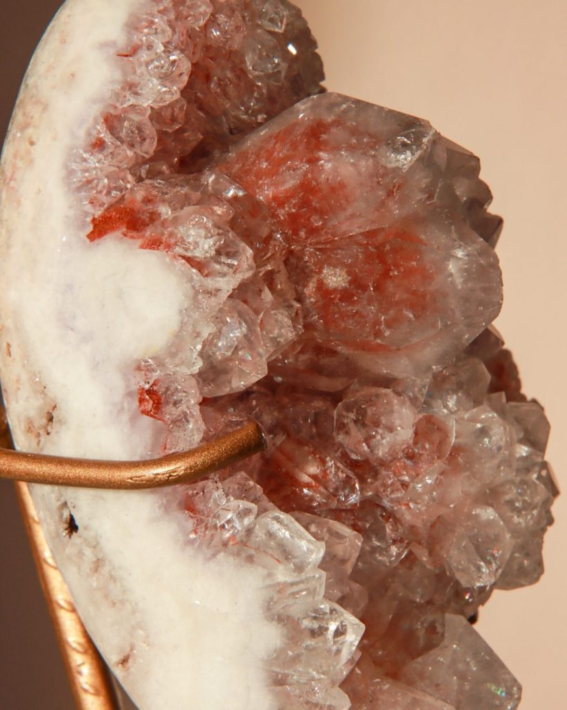 roze amethist cluster