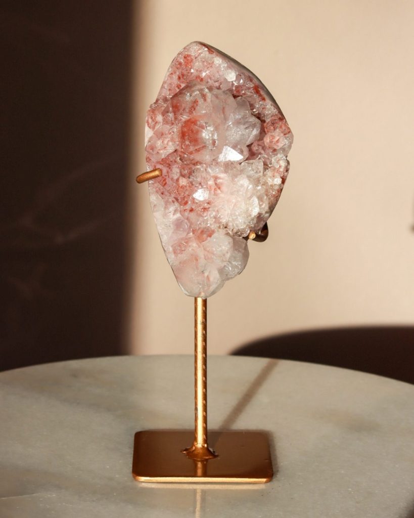 roze amethist cluster