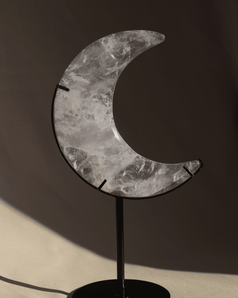 rose quartz moon