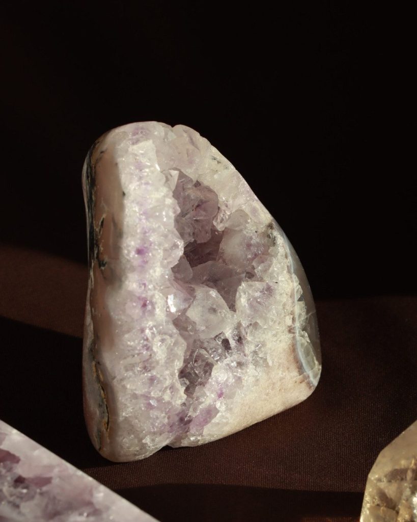 Paarse amethist agaat vrij vorm edelsteen 11.2.5