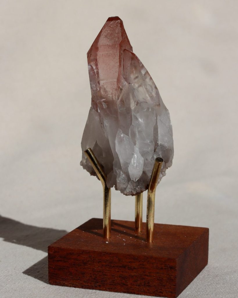 rode lemurische kwarts punt