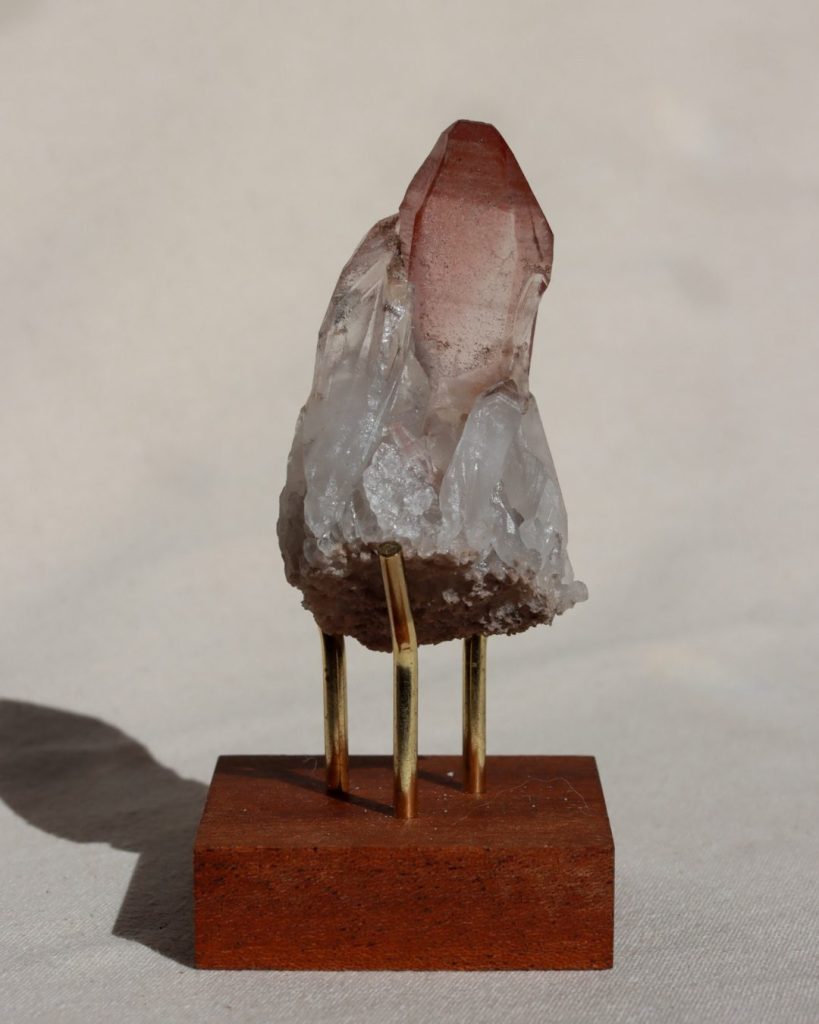 rode lemurische kwarts punt