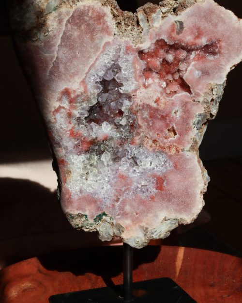 roze amethist slab
