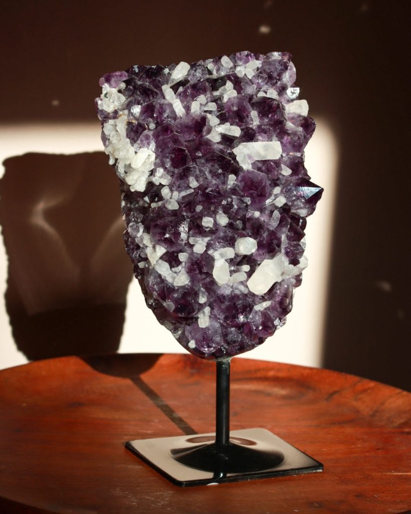paarse amethist cluster