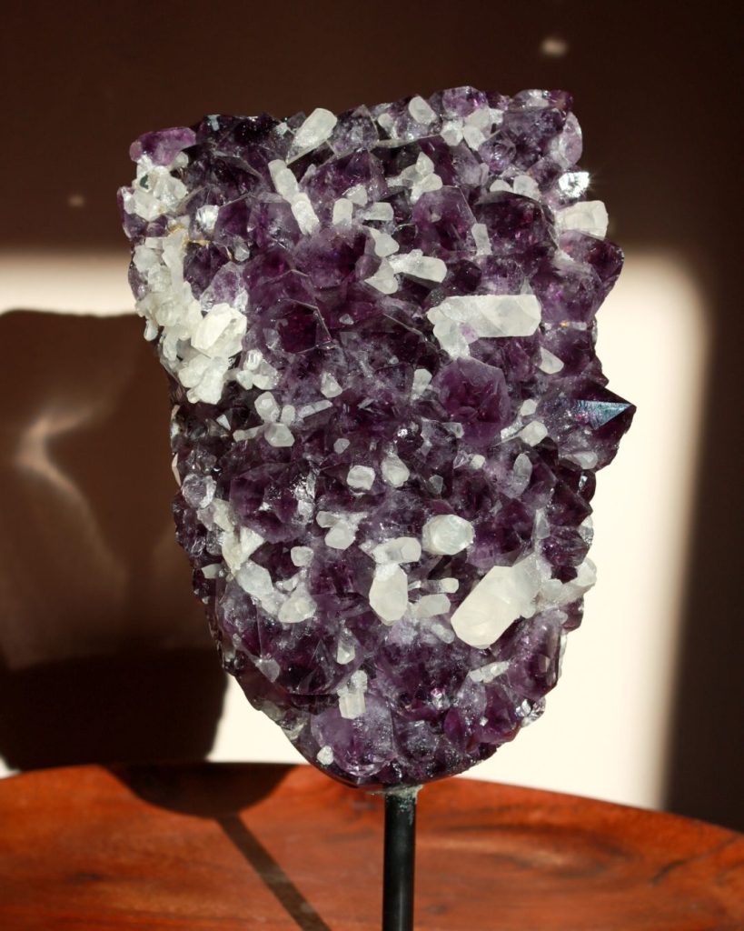 paarse amethist cluster