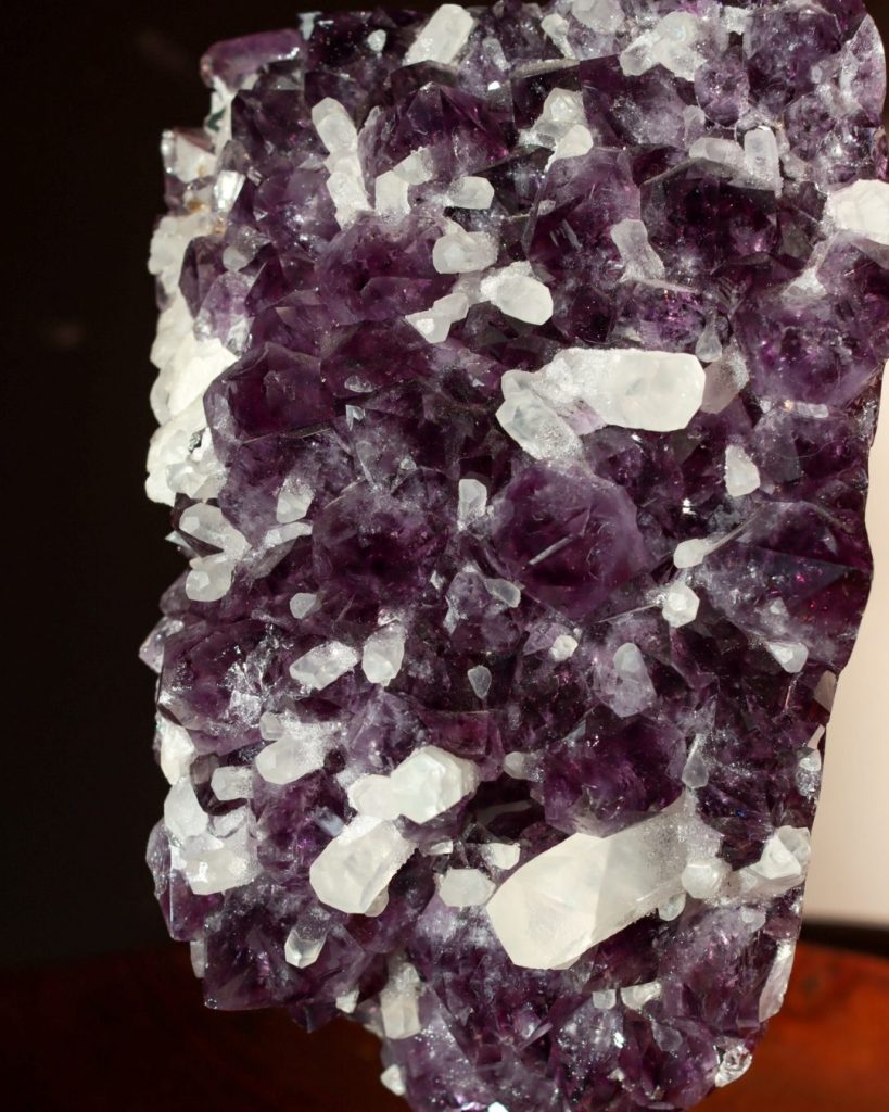 paarse amethist cluster