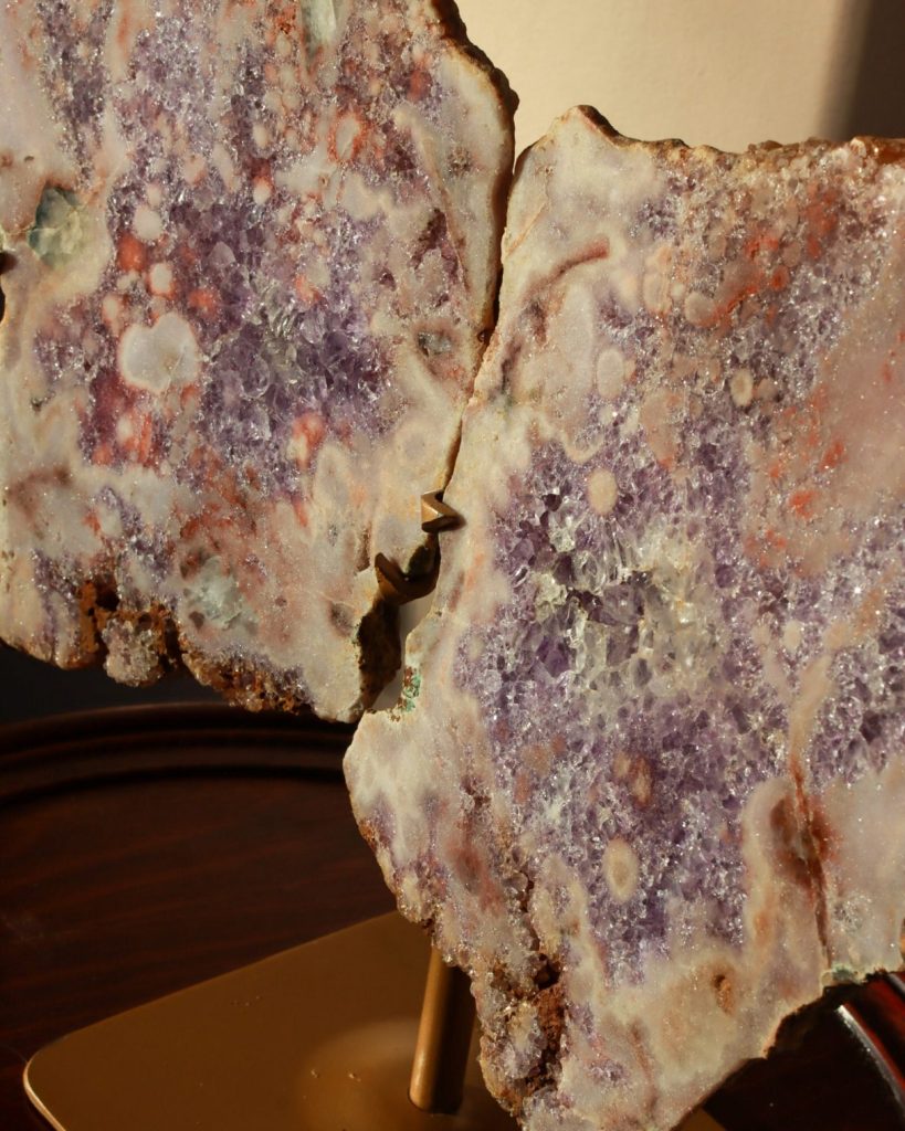 roze amethist vlinder vleugels