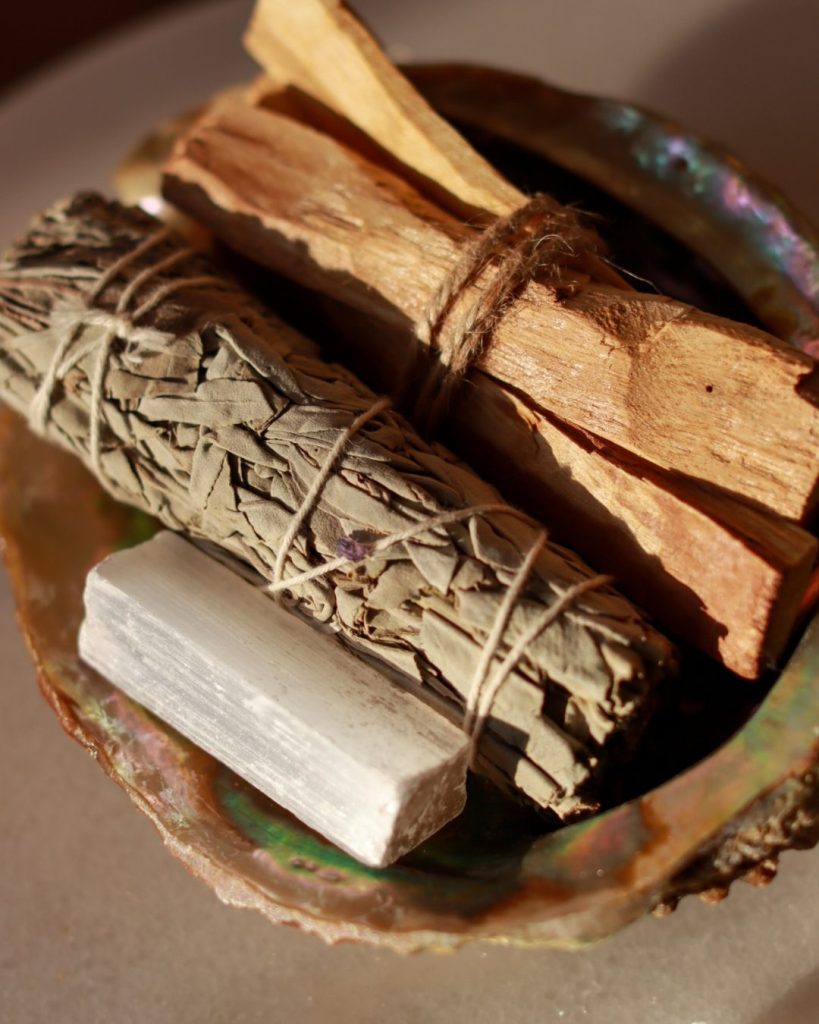smudge set palo santo white sage