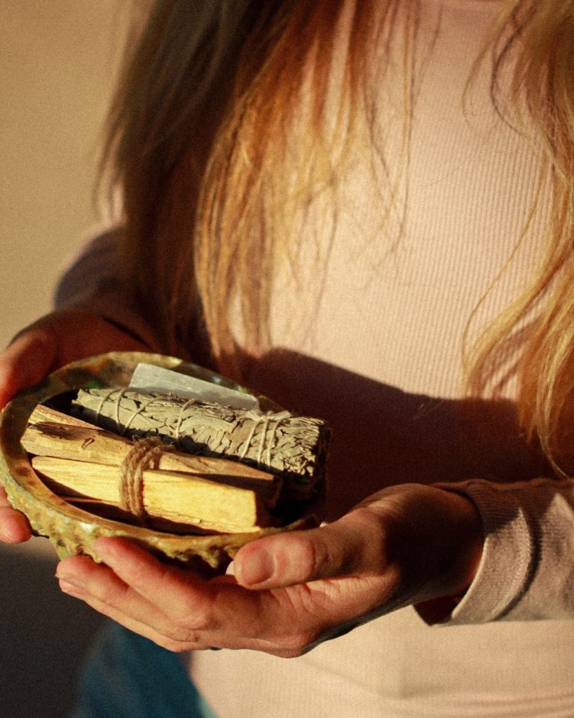 smudge set palo santo white sage