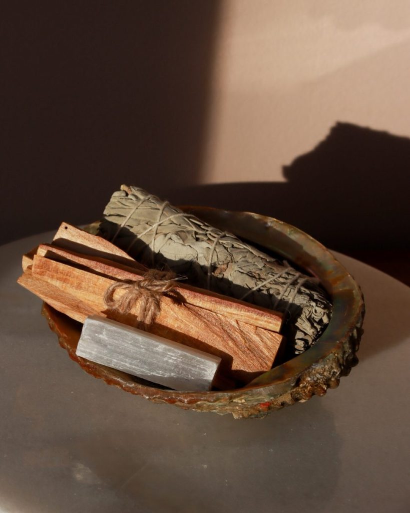 smudge set palo santo white sage