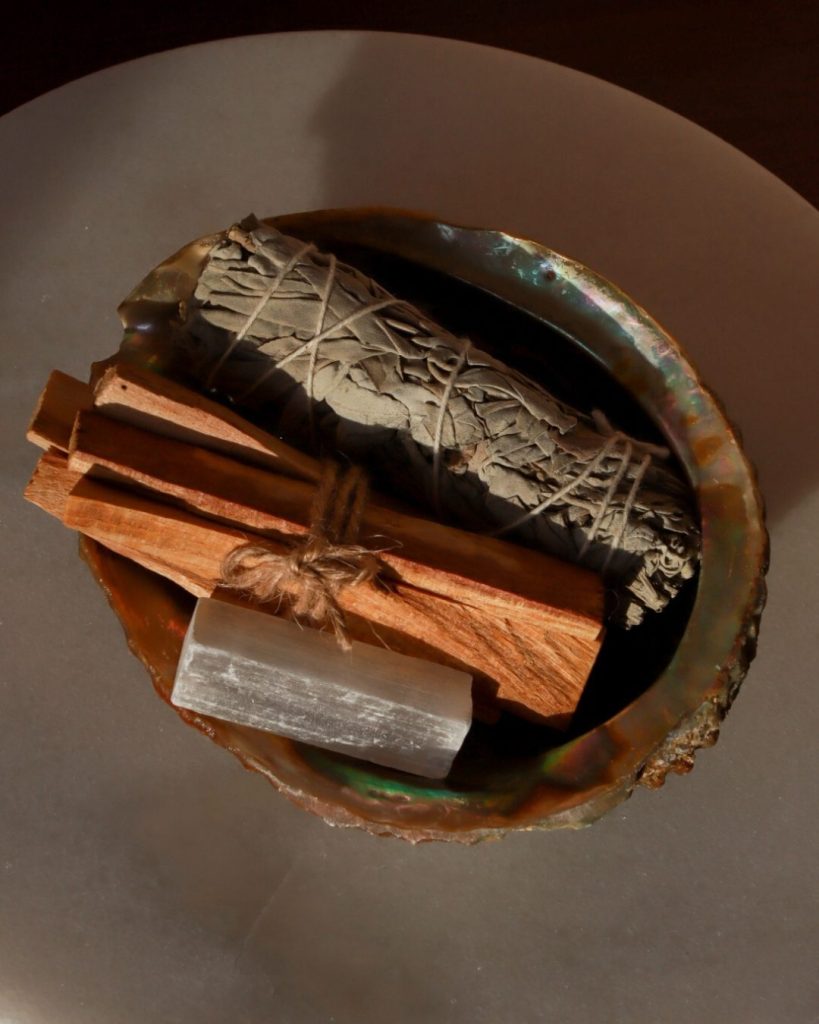 smudge set palo santo white sage