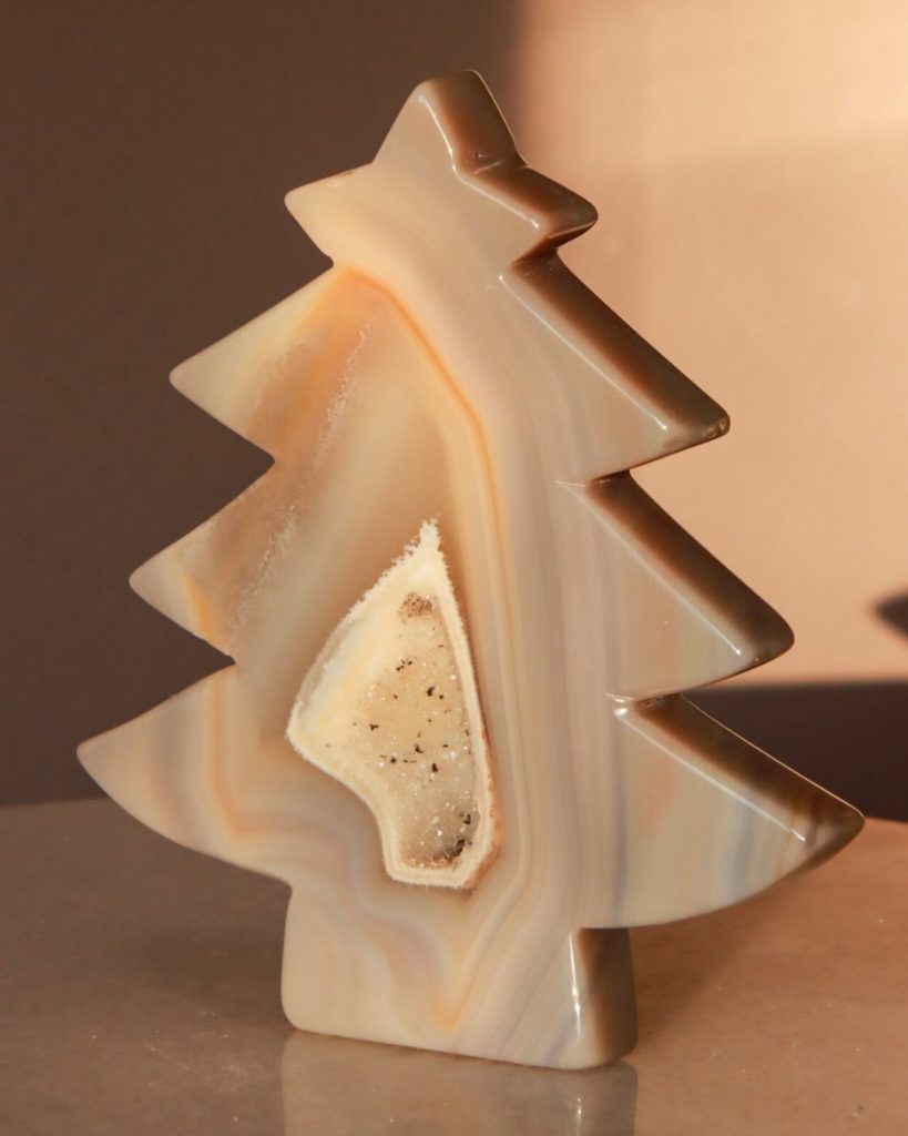 edelsteen kerstboom agaat