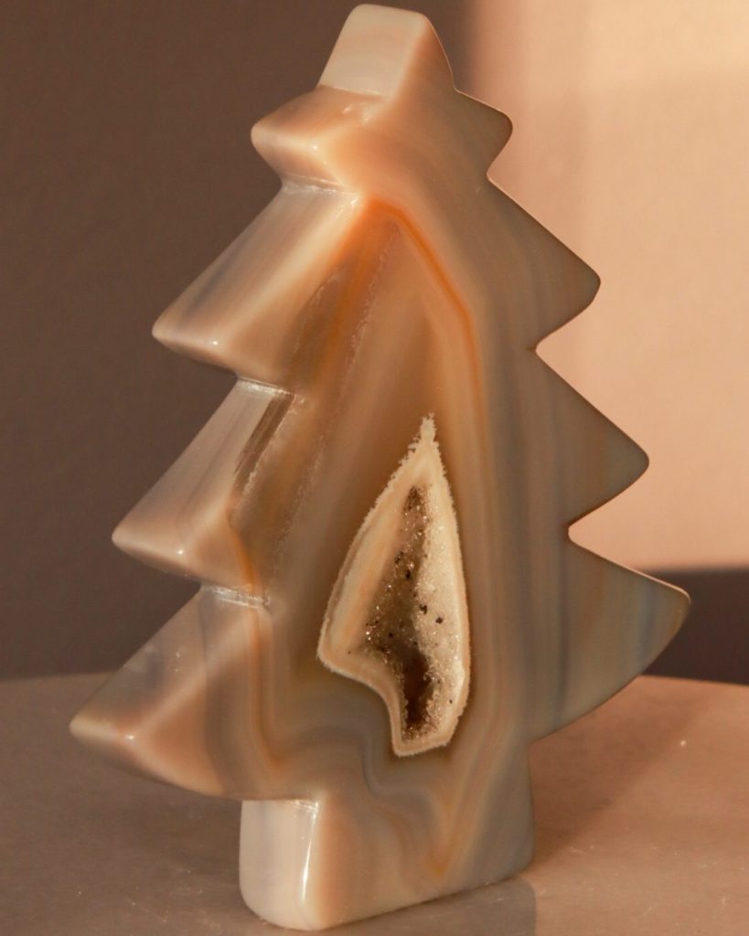 edelsteen kerstboom agaat