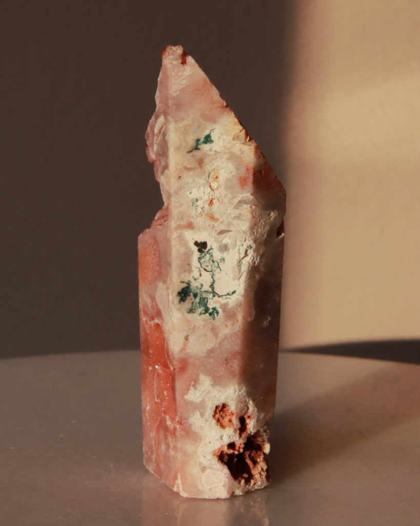 pink amethyst tower
