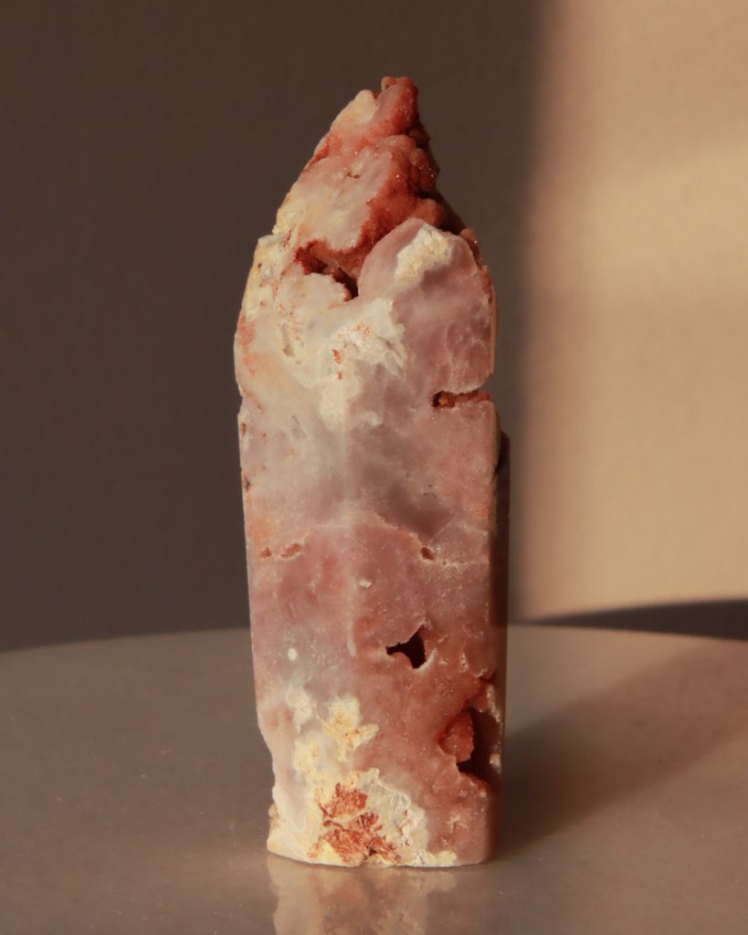 pink amethyst tower