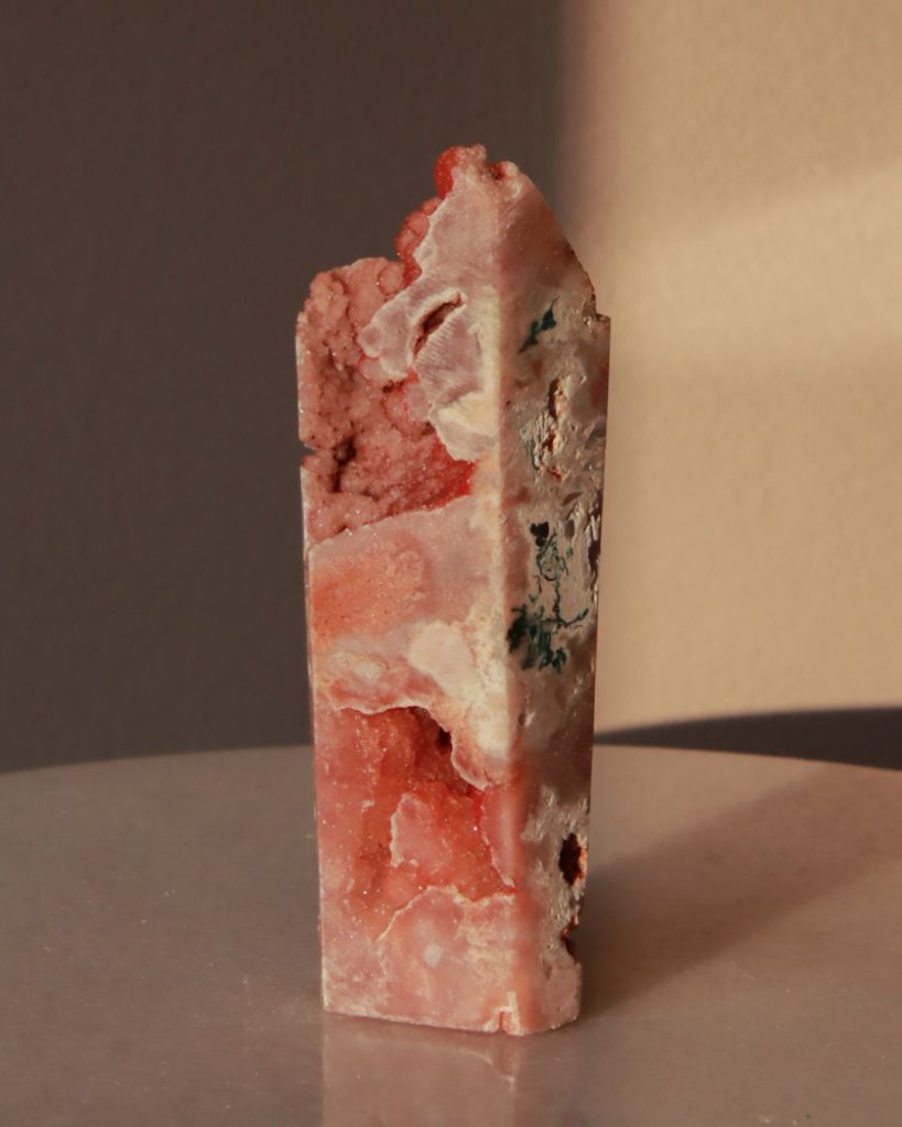 pink amethyst tower