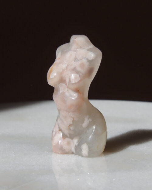 Bloemagaat body roze | 55 gr
